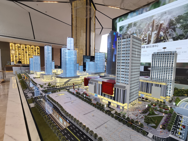 成都房地產(chǎn)業(yè)沙盤模型,精美模型